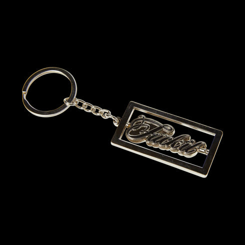 Huf - Emblem Keychain (Silver)